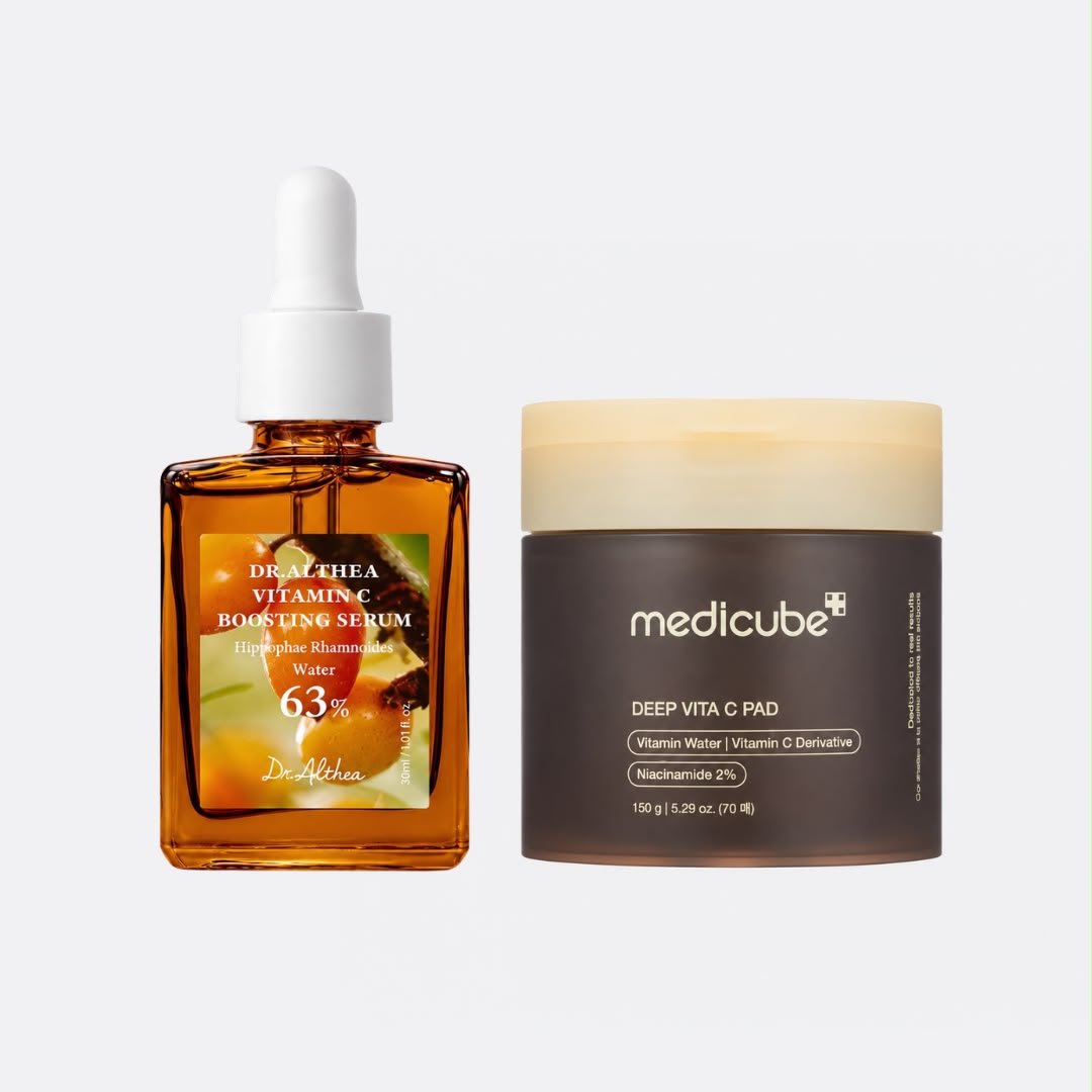 Dúo Brightening de MEDICUBE + DR. ALTHEA