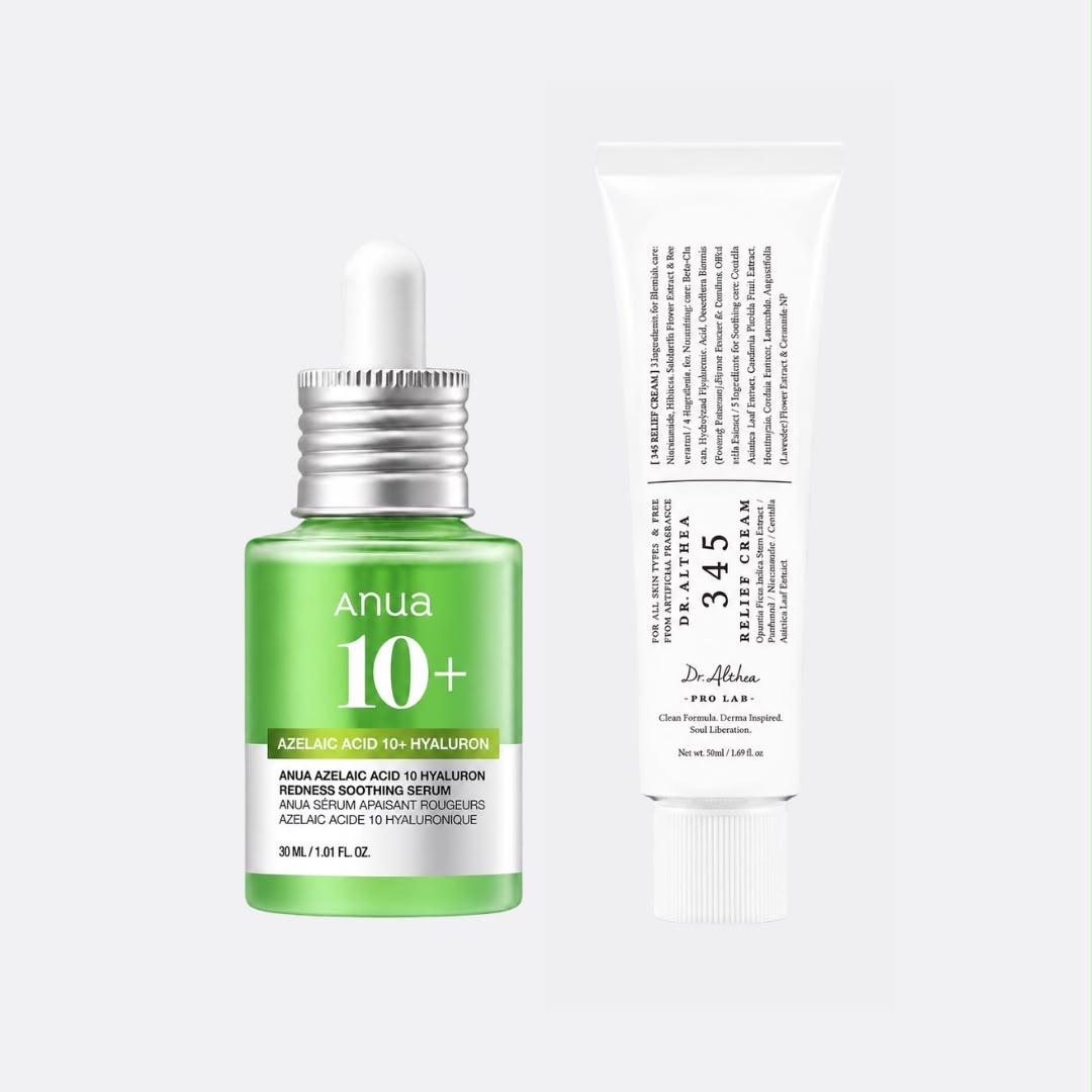 Dúo Calm & Clear de ANUA + DR. ALTHEA